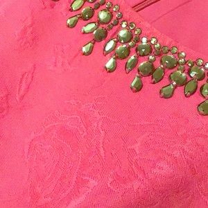 Hot Pink floral print